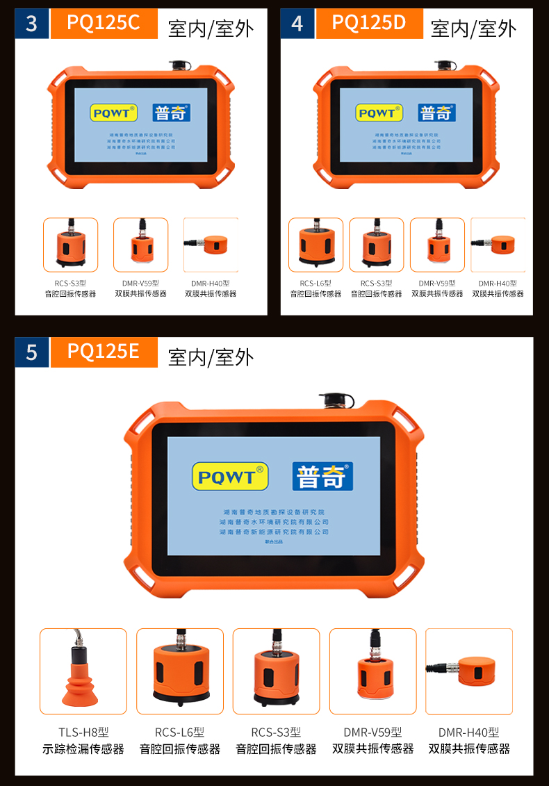 普奇PQ125A管道测漏仪