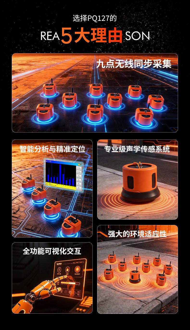 普奇PQ127压⼒管道泄漏⾃动分析仪